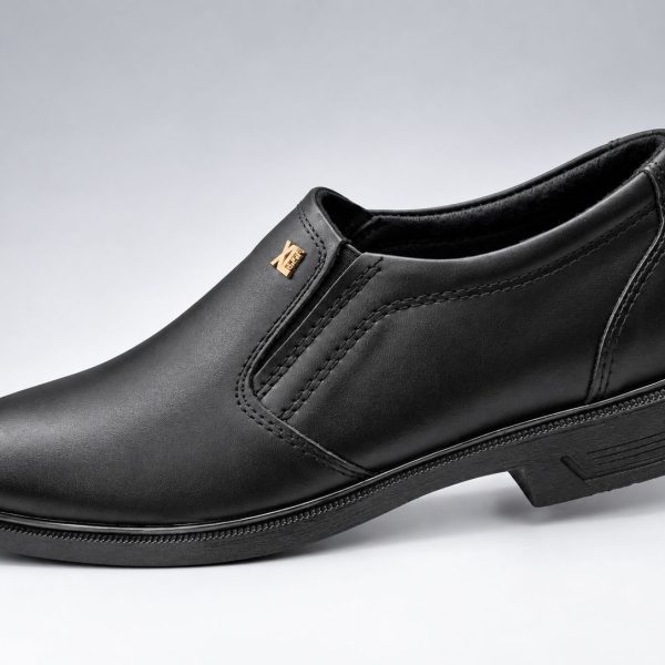 کفش مردانه رسمی بدون بند مدل کالج (Slip-On)